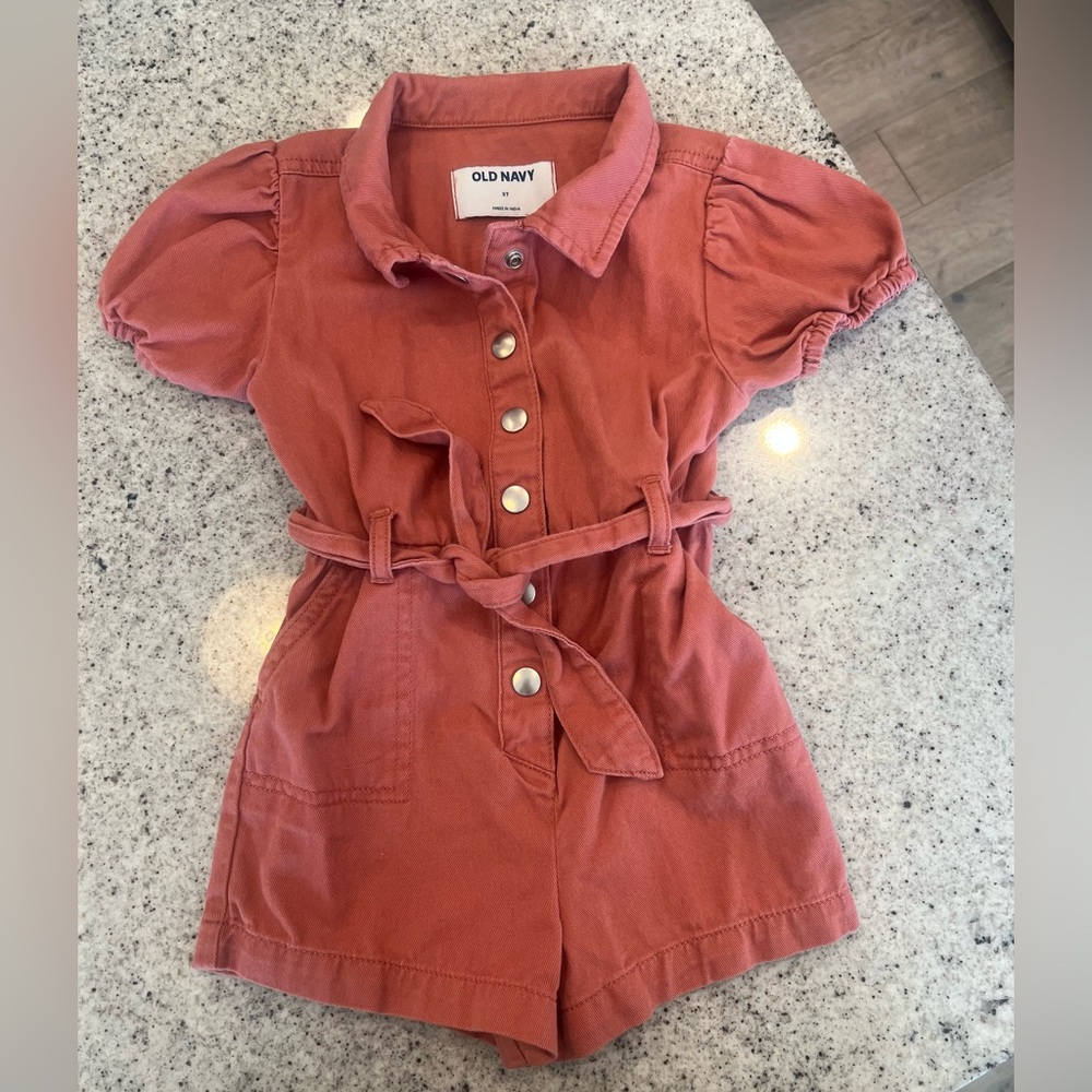 Adorable Toddler Girl Romper 3T